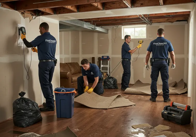 Flood DamageMaterial Assessment and Debris Removal process in Mammoth Lakes, CA
